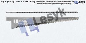 HSS knife blade 7,5° / 86 mm  25 Z 